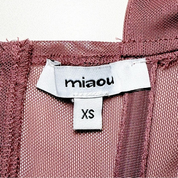 Miaou Deville Corset in Currant - Picture 5 of 9